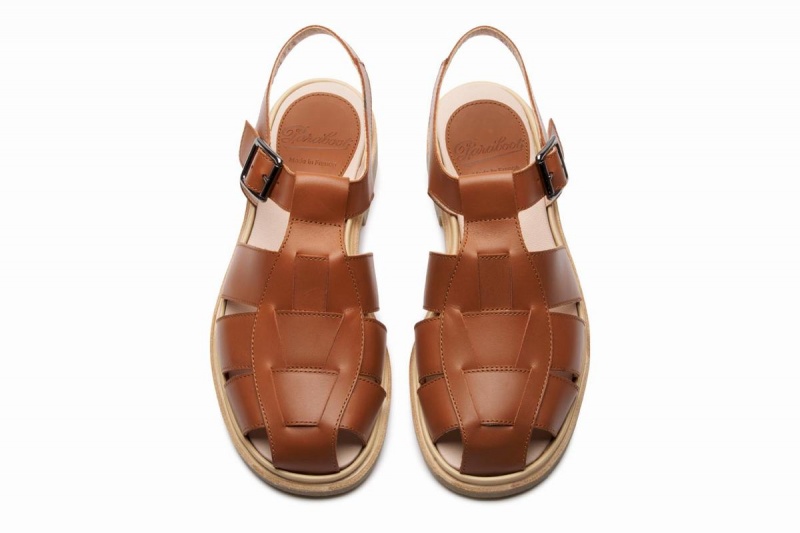 Brown Paraboot Iberis Women's Sandals | GJQ10014FO