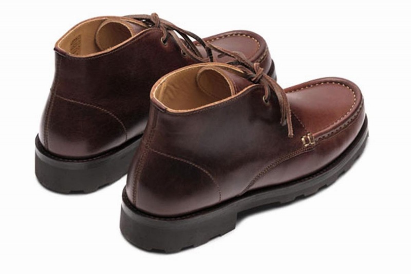 Brown Paraboot Maine Men's Ankle Boots | AJR9215EG