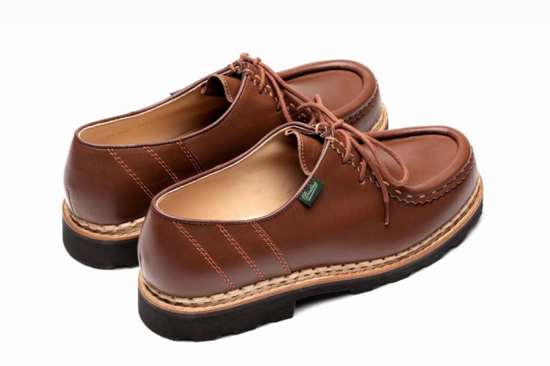 Brown Paraboot Morzine Men's Derby Shoes | KBN9916YR