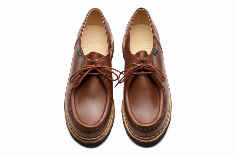 Brown Paraboot Morzine Men's Derby Shoes | KBN9916YR