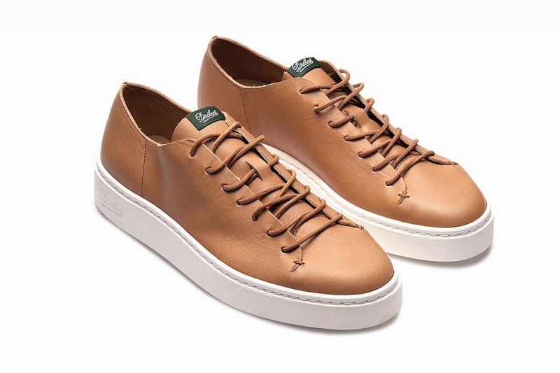 Brown Paraboot Nova Men's Sneakers | ZCR5972JS