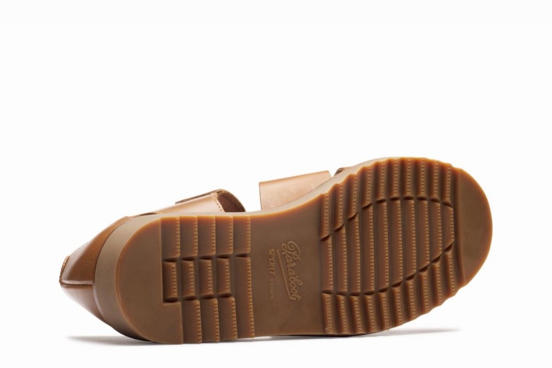 Brown Paraboot Pacific Men's Sandals | QOI3090JZ