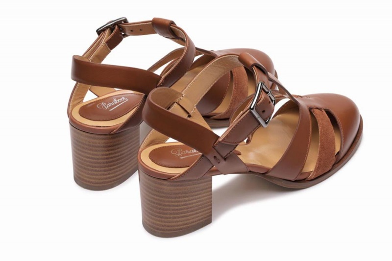 Brown Paraboot Ponza Women's Sandals | OOG4456FP