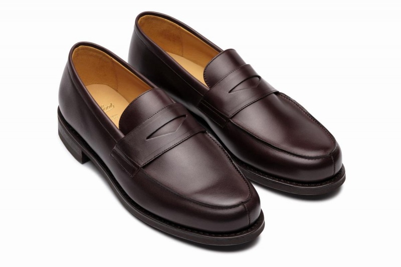 Dark Brown Paraboot Adonis Men's Loafers | AUB2340EG