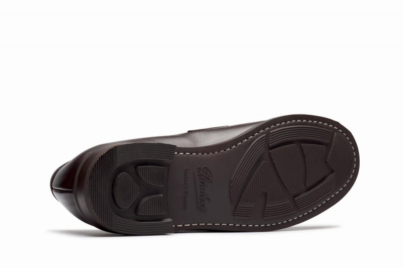 Dark Brown Paraboot Adonis Men's Loafers | AUB2340EG