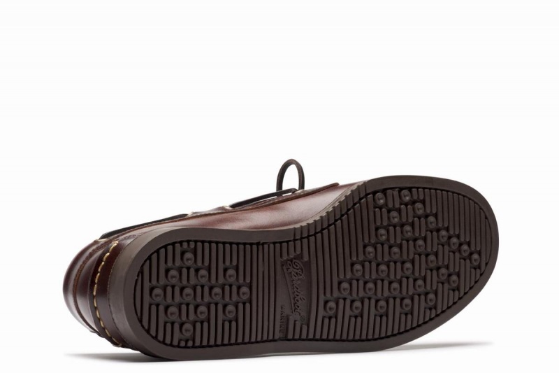 Dark Brown Paraboot Barth Men's Boat Shoes | KTB5950OR