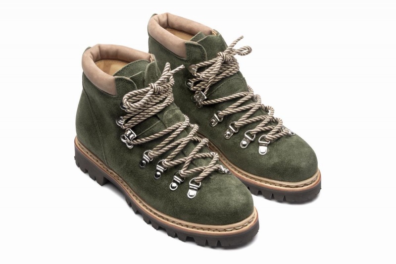 Green Paraboot Avoriaz Women's Ankle Boots | BHK8041BP