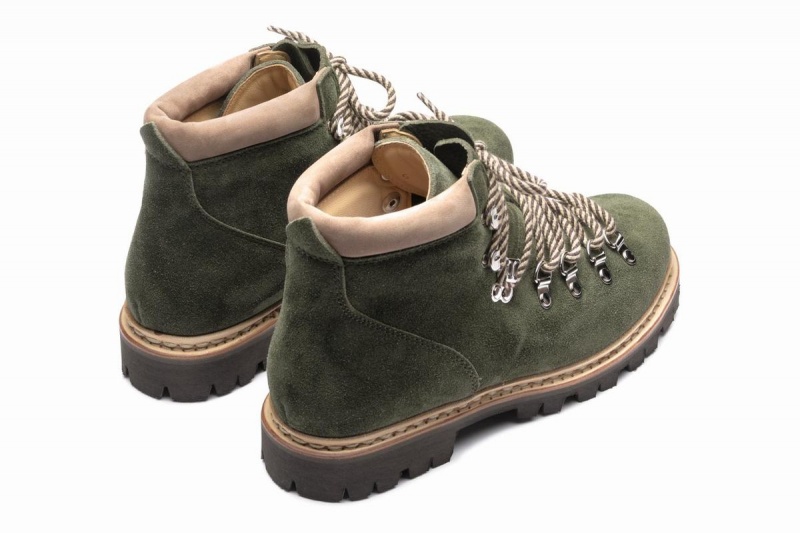 Green Paraboot Avoriaz Women's Ankle Boots | BHK8041BP