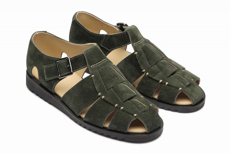 Green Paraboot Pacific Men's Sandals | XXY8886IU