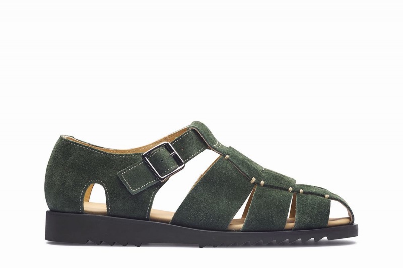 Green Paraboot Pacific Men\'s Sandals | XXY8886IU