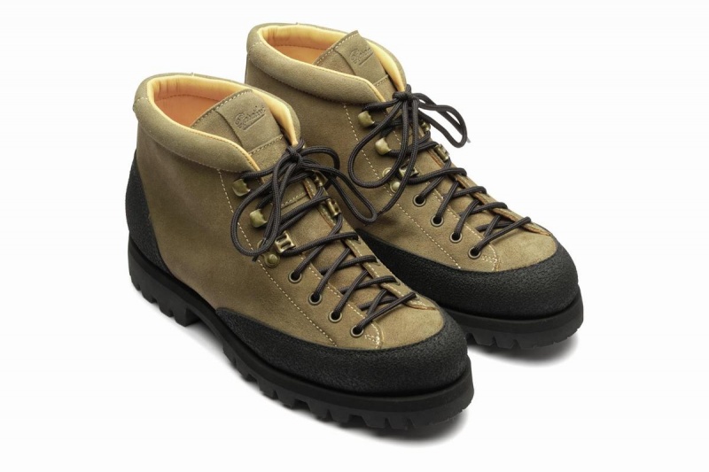 Green Paraboot Yosemite Men's Ankle Boots | ZAC5525ME