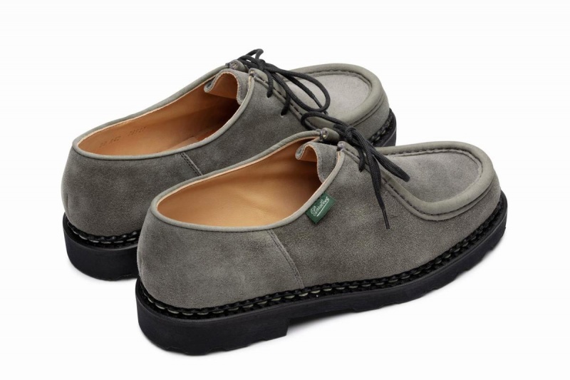 Grey Paraboot Michael Men's Derby Shoes | ORV7013DW