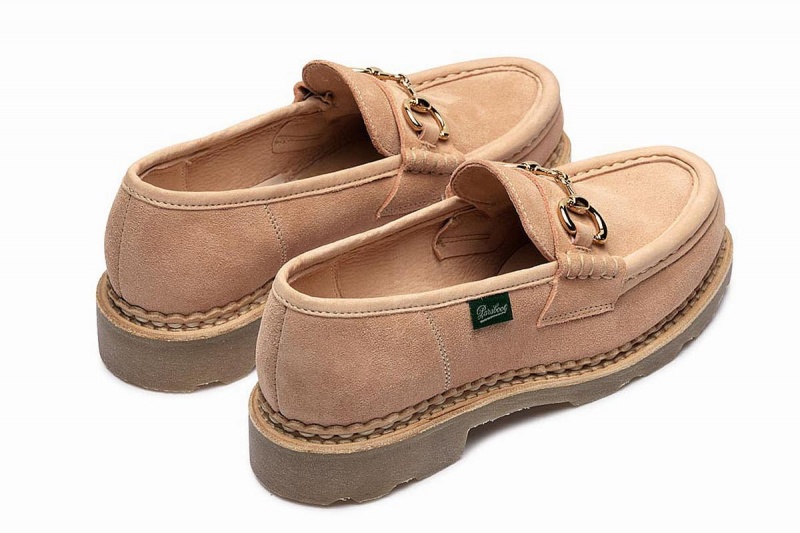 Khaki Paraboot Orsayti Nd Women's Loafers | GFB9434LV