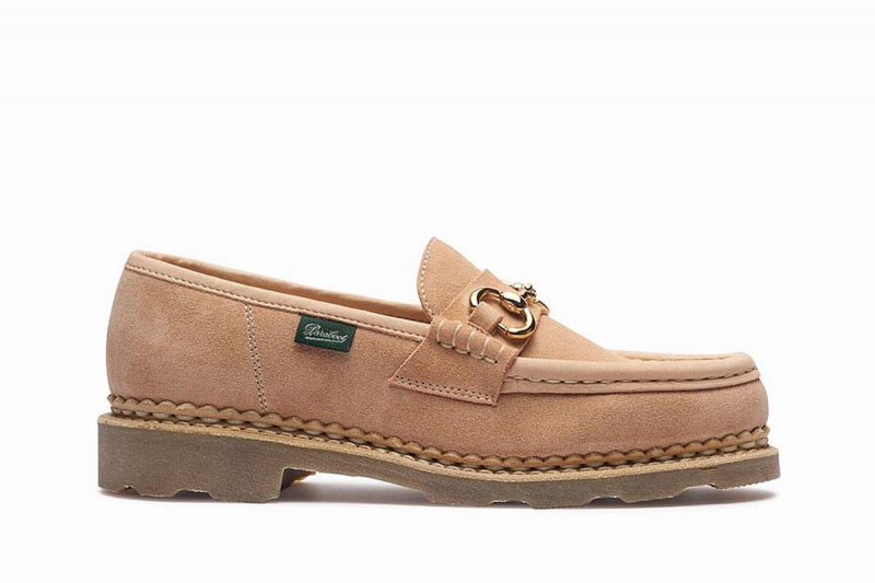 Khaki Paraboot Orsayti Nd Women\'s Loafers | GFB9434LV