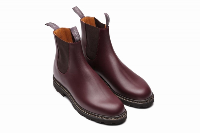 Red Paraboot Elevage Men's Ankle Boots | LWT273EO