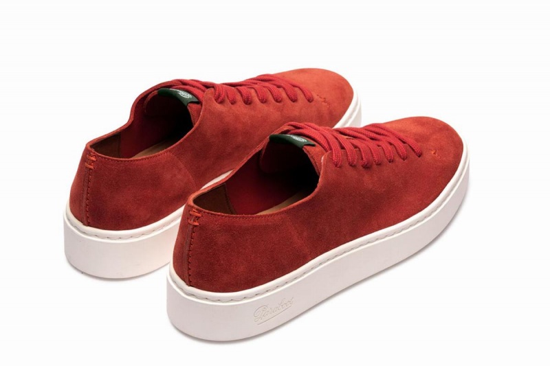 Red Paraboot Nova Men's Sneakers | YVC9559YY