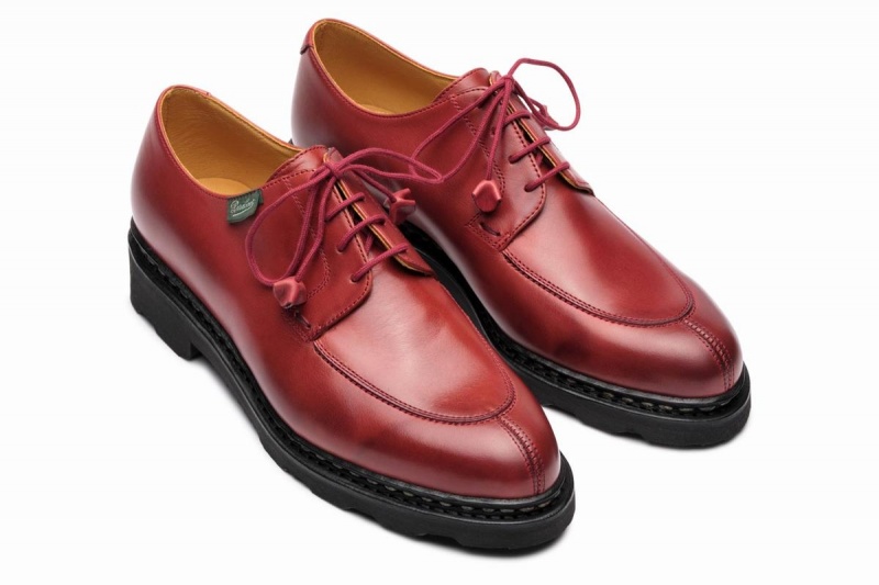 Red Paraboot Veley Women's Derby Shoes | EQQ287UU