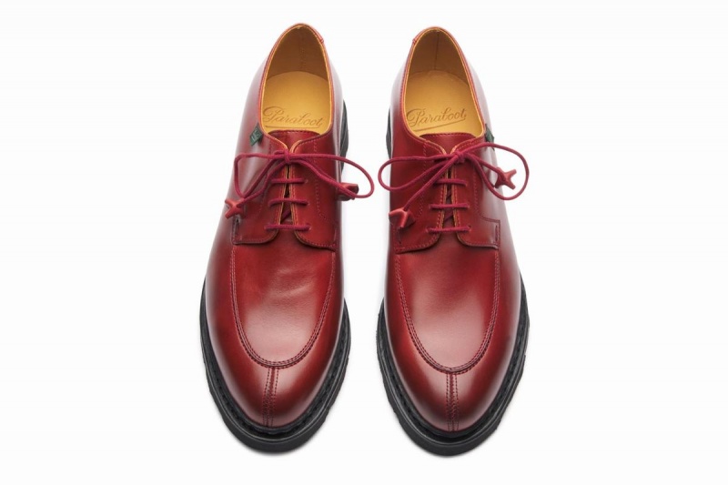 Red Paraboot Veley Women's Derby Shoes | EQQ287UU