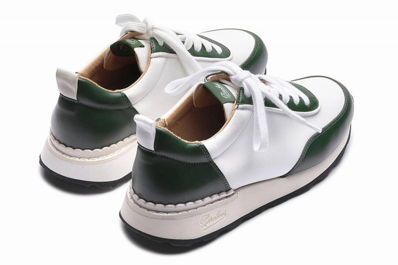 White Green Paraboot Cosmos F Women's Sneakers | JHT528YD