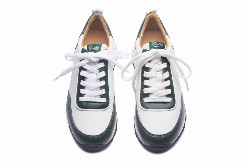 White Green Paraboot Cosmos F Women's Sneakers | JHT528YD