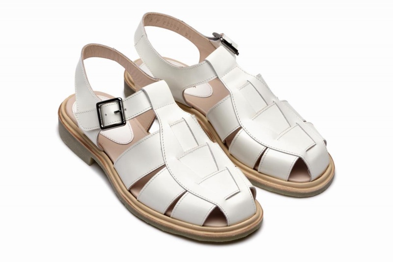 White Paraboot Iberis Women's Sandals | WEQ7757WR