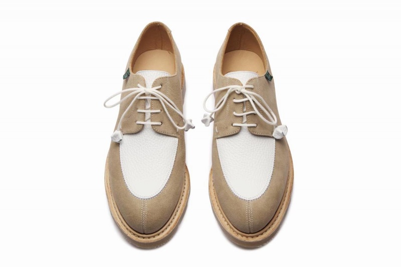 White Paraboot Veley Women's Derby Shoes | EIU7543PG